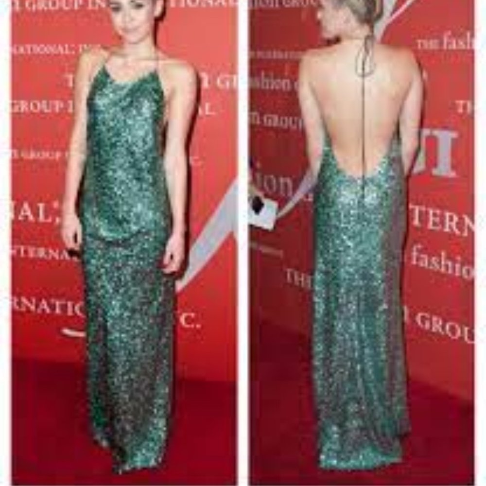 Marc Jacobs Sequin gown backless maxi dress